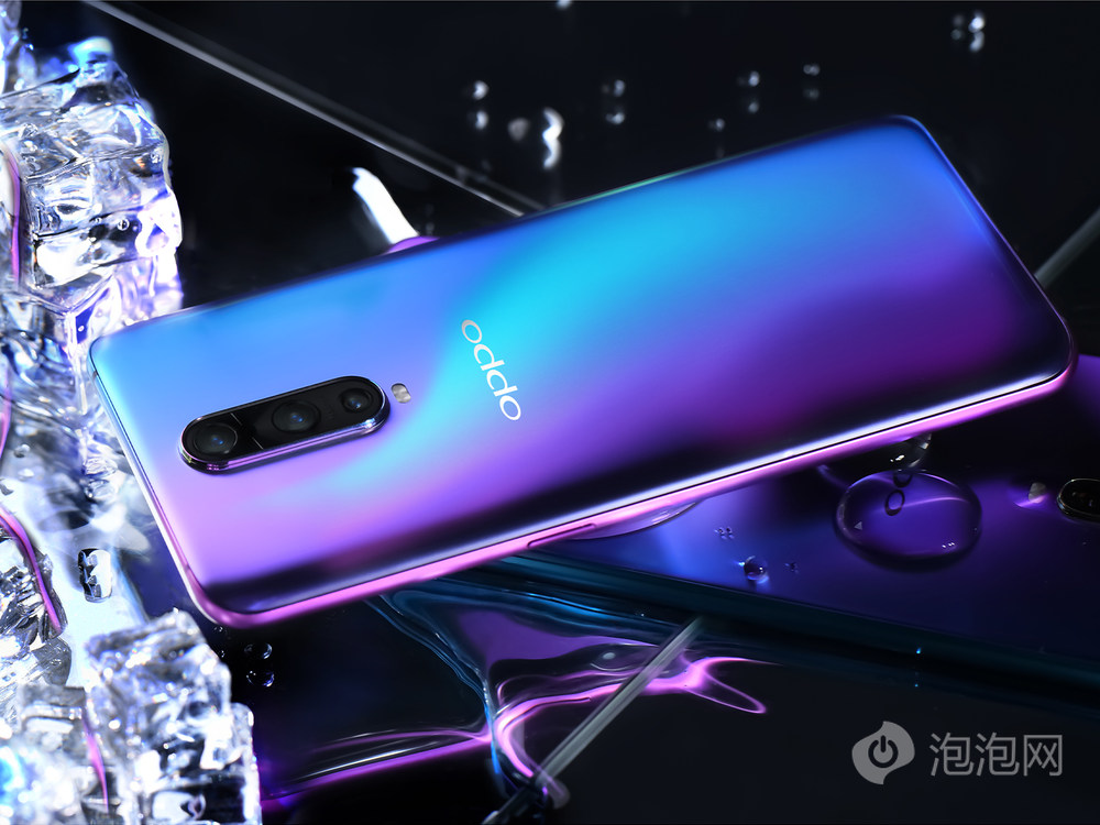 无法抗拒的流动色彩 oppo r17 pro图赏_pcpop泡泡网