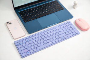 全新配色更显时尚魅力，雷柏E9350G多模无线刀锋键盘图赏