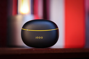 经典黑黄设计支持智能主动降噪 iQOO TWS 1e真无线耳机图赏