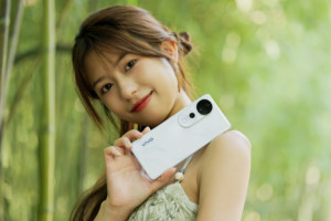 水墨烟雨纹理下的东方美学 vivo S19 Pro手机外观图赏